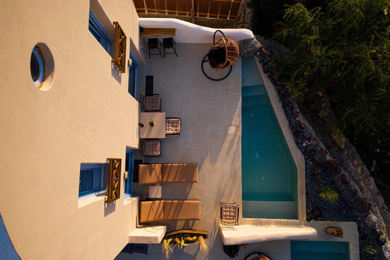 Pink Freud Villas Santorini Oía Dış mekan fotoğraf